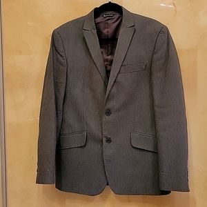 MEN'S ITALIAN GREY BLAZER JACKET SPORTS COAT Size 40 $250